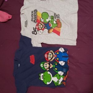 4t Super Mario shirts